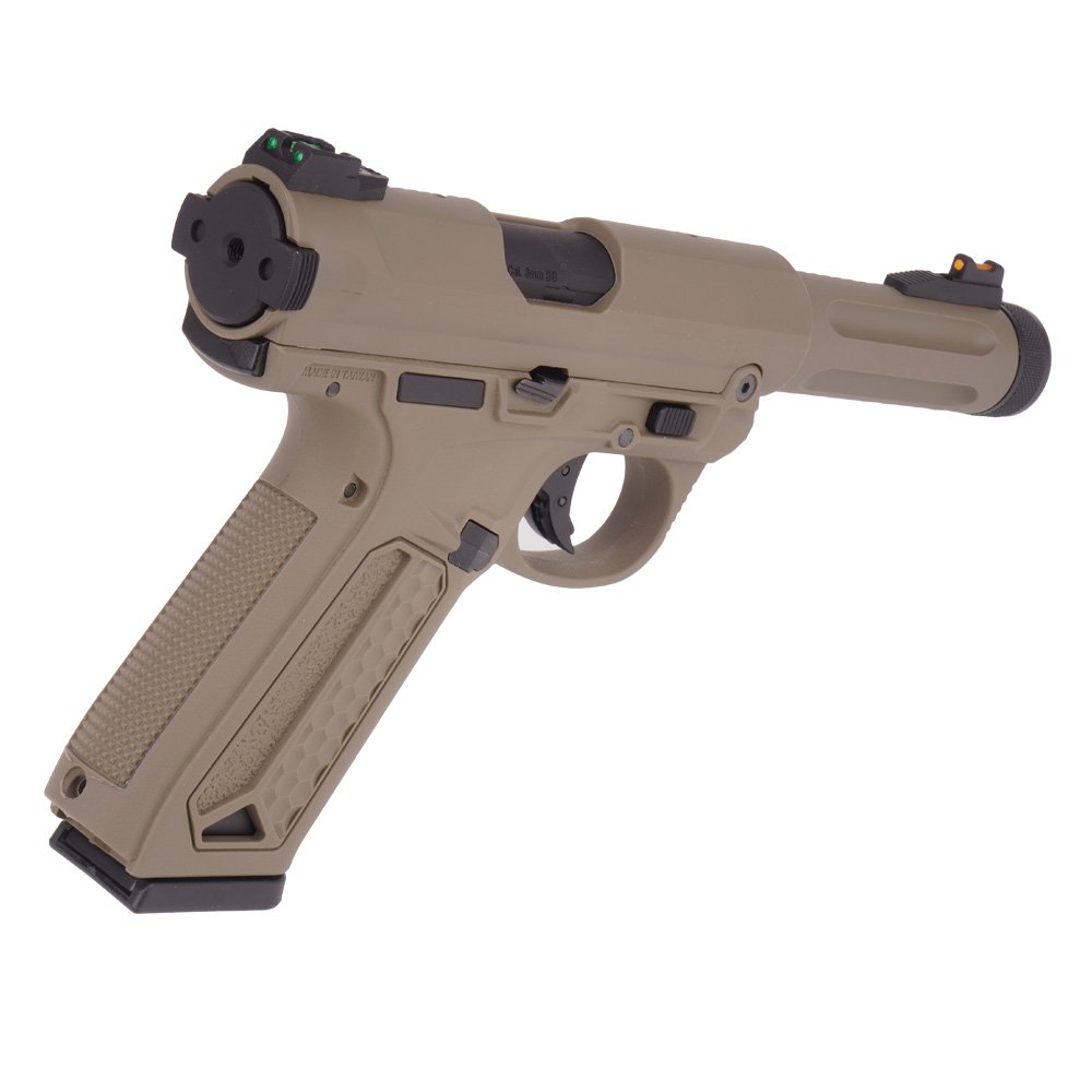 Action Army AAP 01 Assassin Pistol Replica GBB Flat Dark Earth