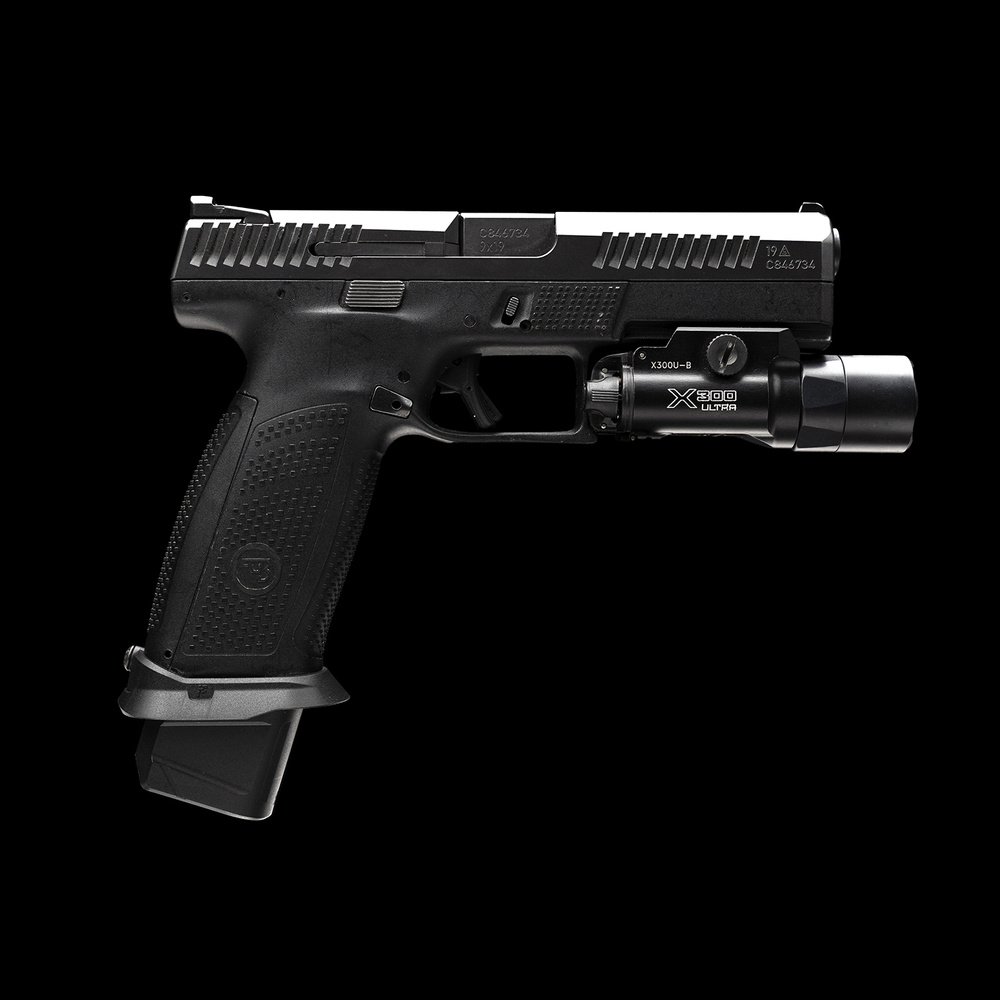 Strike Industries Magwell For Cz P F Black Si Czp F Magwell