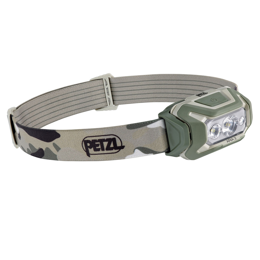 Petzl Aria Led Kopflampe Lm Rgb Gr N Camouflage