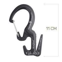 Nite Ize - Karabinek z zaciskiem Carabiner Figure 9 Large - Anodized - C9L-02-01
