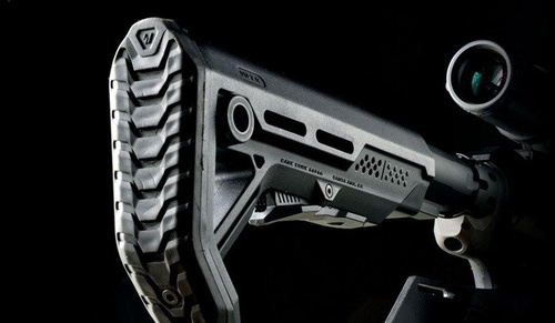 Strike Industries - Prowadnica kolby Advanced Receiver Extension - Czarny - SI-AR-ARE-T7-BK