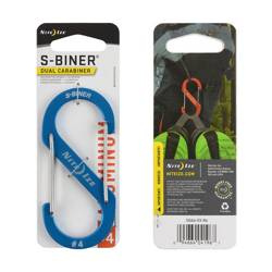Nite Ize - Karabinek S-Biner® Aluminum #4 - Niebieski - SBA4-03-R6