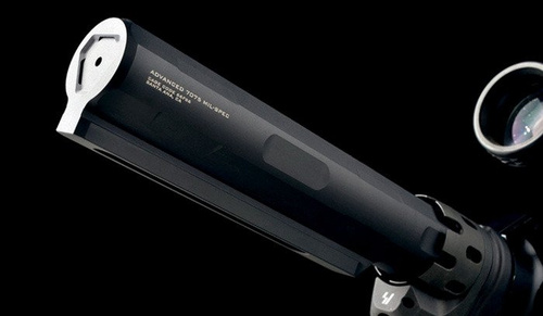 Strike Industries - Prowadnica kolby Advanced Receiver Extension - Czarny - SI-AR-ARE-T7-BK