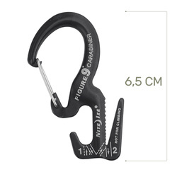 Nite Ize - Karabinek z zaciskiem Carabiner Figure 9 Small - C9S-02-01