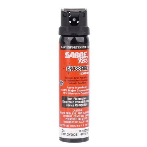 Sabre Red - Crossfire MK4 Pepper Spray - Gel - Stream - 89 Ml - 52CFT30 ...