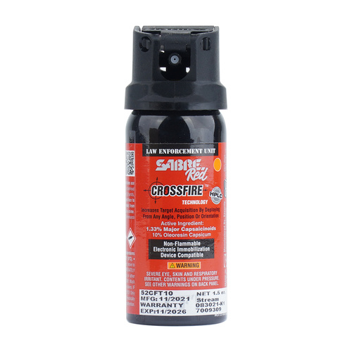 Sabre Red - Crossfire MK3 Pepper Spray - Gel - Stream - 53 Ml - 52CFT10 ...