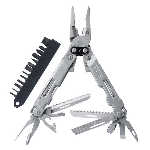 SOG - Multitool PowerAccess Deluxe z zestawem bitów - 21 narzędzi