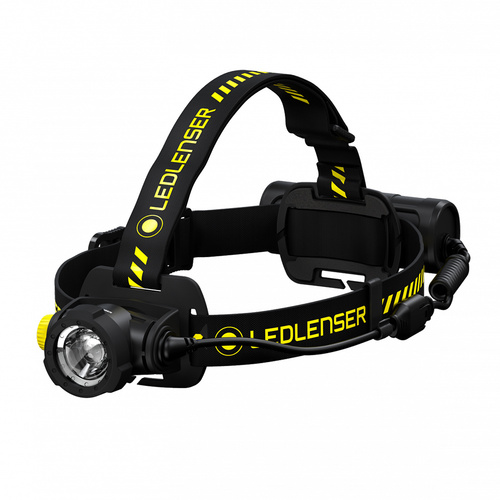 Ledlenser - Latarka czołówka H7R WORK akumulatorowa - 1000 lumenów - 4800 mAh - Czarna - 502195