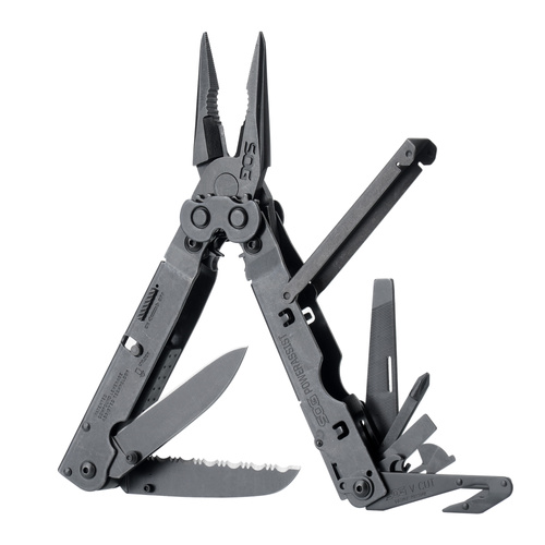 Multitool SOG PowerAssist - czarny - 16 narzędzi