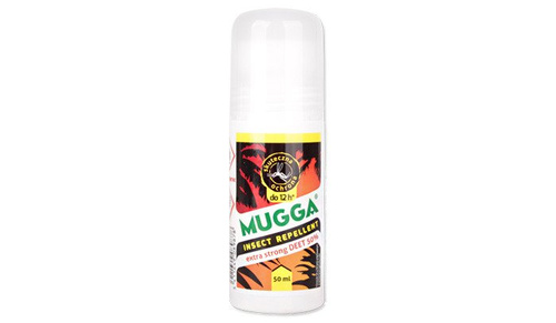 Mugga - Środek na komary i kleszcze STRONG - 50% DEET - Roll-On - 50 ml