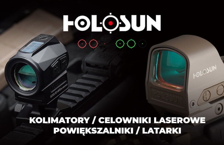 Kolimatory i celowniki laserowe HOLOSUN