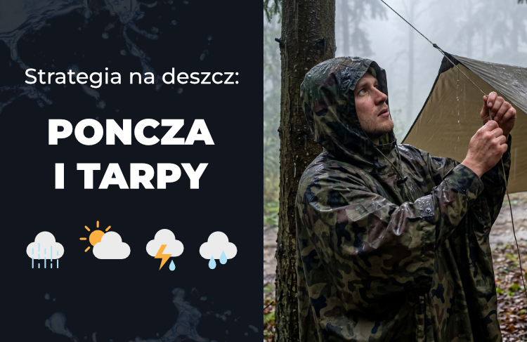 Odzież przeciwdeszczowa - militaria, strzelectwo, outdoor