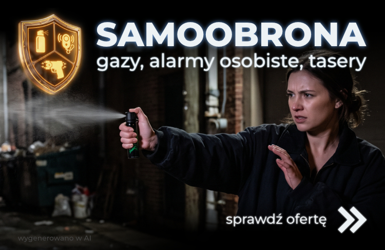 Samoobrona, gazy pieprzowe w SpecShop.pl