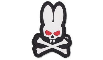 101 Inc. - 3D Patch - Skull Bunny - White