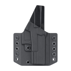 DoubleTap Gear - OWB External Holster - Glock 19 - Kydex - Black