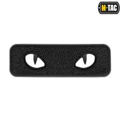 M-Tac - 3D PVC Cat Eyes Patch - Black / Fluo - 51114002