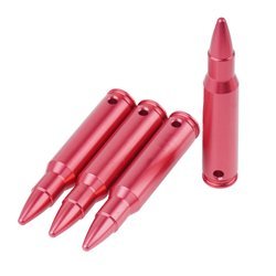 7.62x39 SNAP CAPS SET OF 5 SAFETY RED