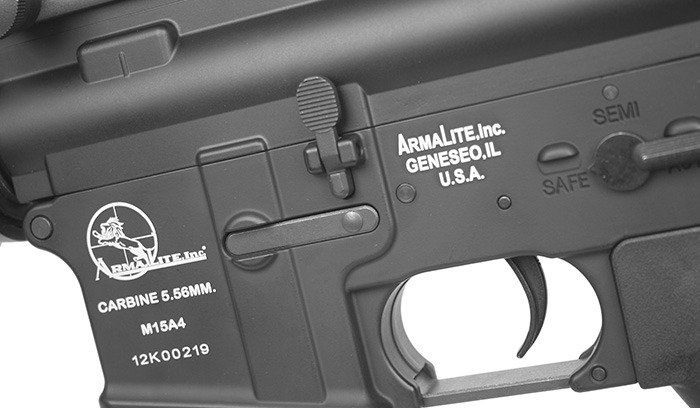 armalite m15a4 airsoft assembly