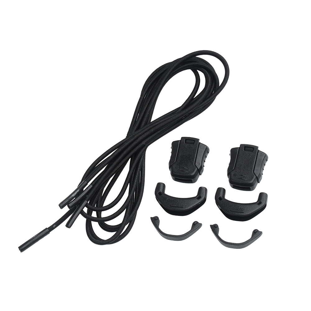 Bennon - BNN Lacer Set XTR Interlocking Elastic Laces - Black - D91001 ...