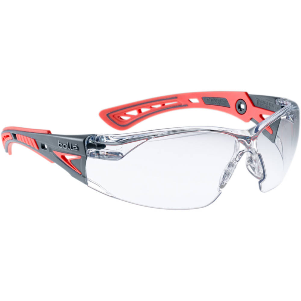 Bolle Safety Standard Issue Rush Small Safety Glasses Clear Rushpspsis Best Price Check