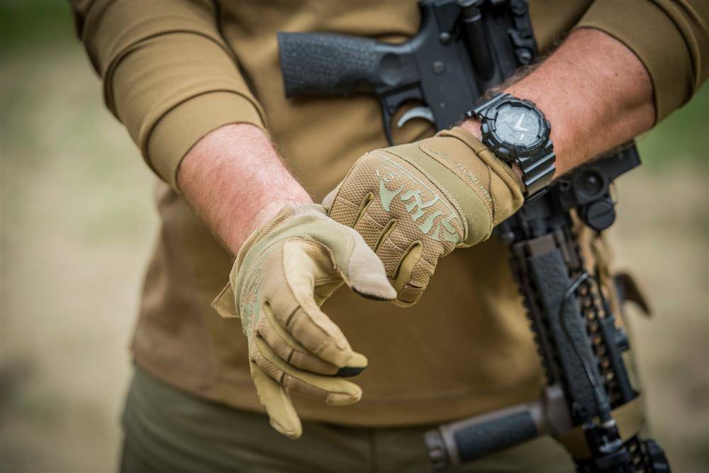 Guantes Helikon Range tactical Gloves - Coyote/Adaptive Green - S - Quimera  Airsoft