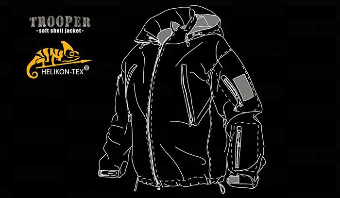 TROOPER Jacket - StormStretch® - Helikon Tex