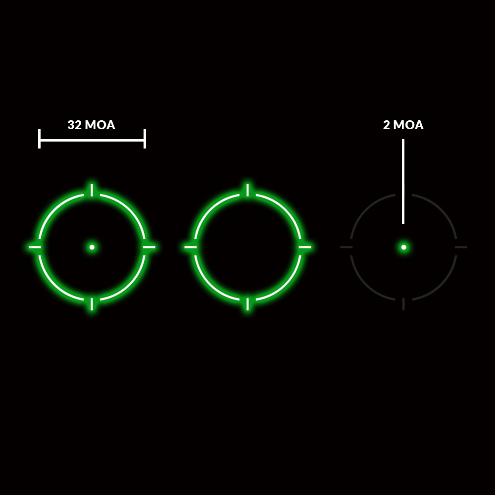 Holosun - EPS Carry MRS Green Dot Sight - Solar Panel - EPS-CARRY