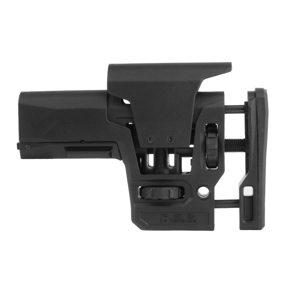 IMI Defense - ASB Adjustable Sniper Buttstock for M16 / M4 - Black ...