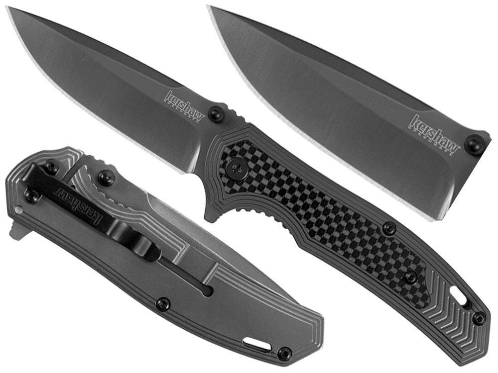 Kershaw - Fringe Folding Knife - Black - 8310 best price | check ...