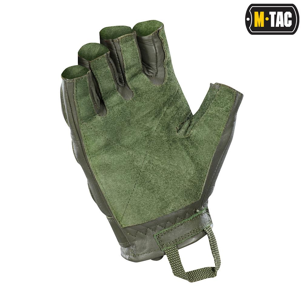 M-Tac Fingerless Gloves Assault Tactical Mk.1 Olive / S