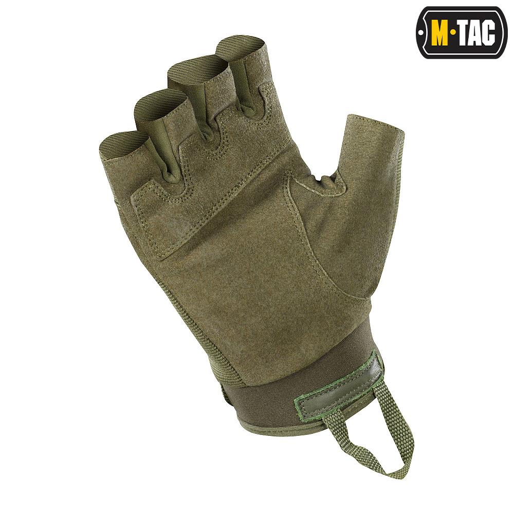 M-Tac Fingerless Gloves Assault Tactical Mk.1 Olive / S