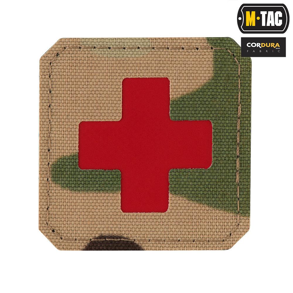 Blood Type Patch with a Red Cross