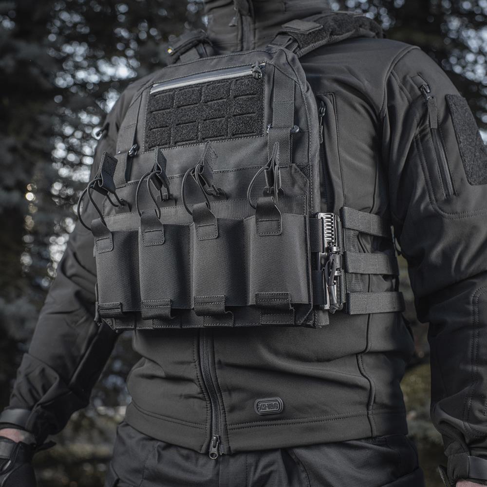 M-Tac - Plate Carrier Cuirass QRS XL Tactical Vest - Black - 10180002 ...