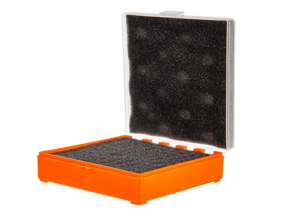 Megaline - Transport Box - 11x11x3.5 cm - Orange-transparent - 607 ...