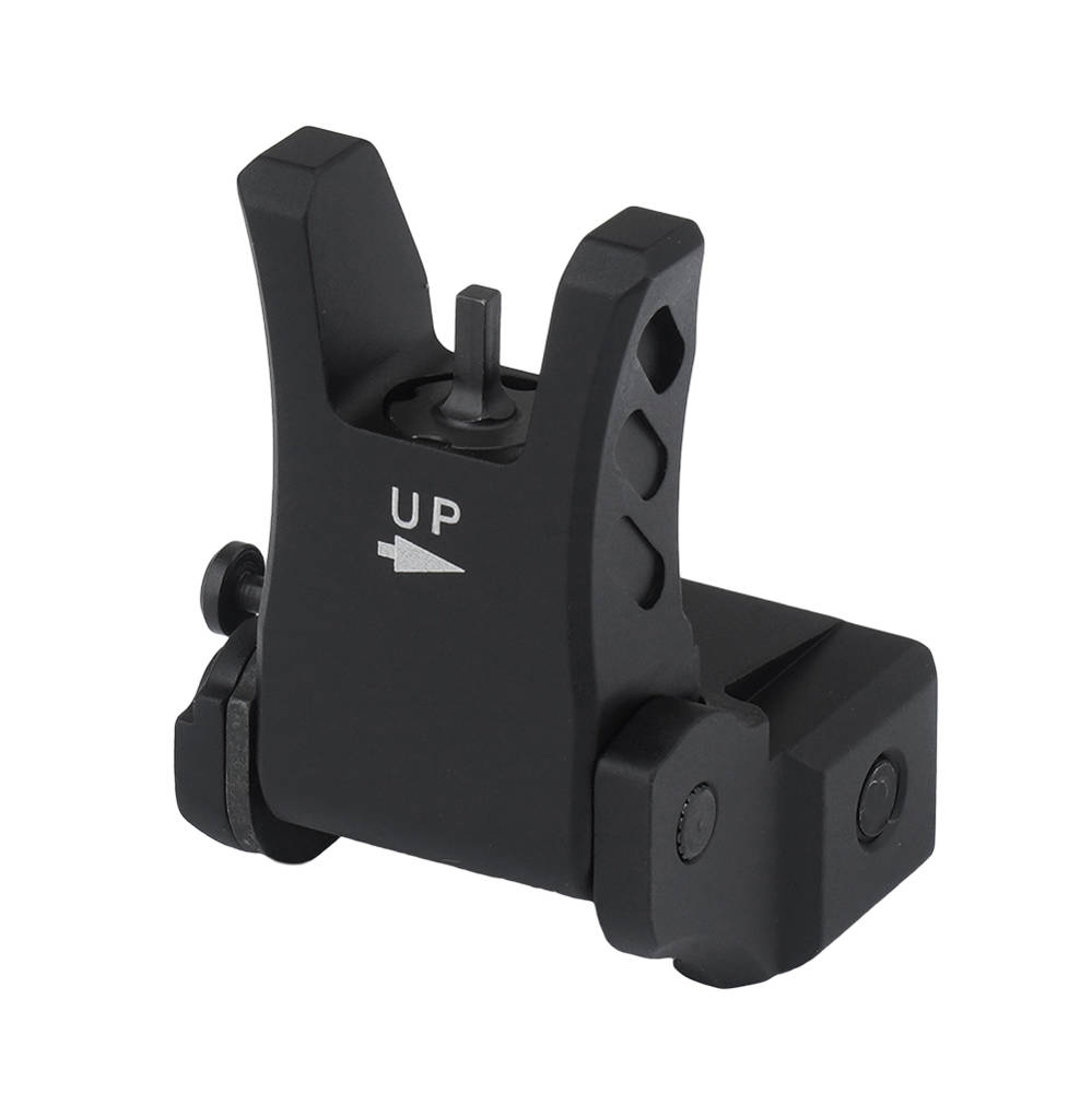 UTG - AR15 Super Slim Flip-Up Front Sight - Picatinny - Black - MNT-755 ...