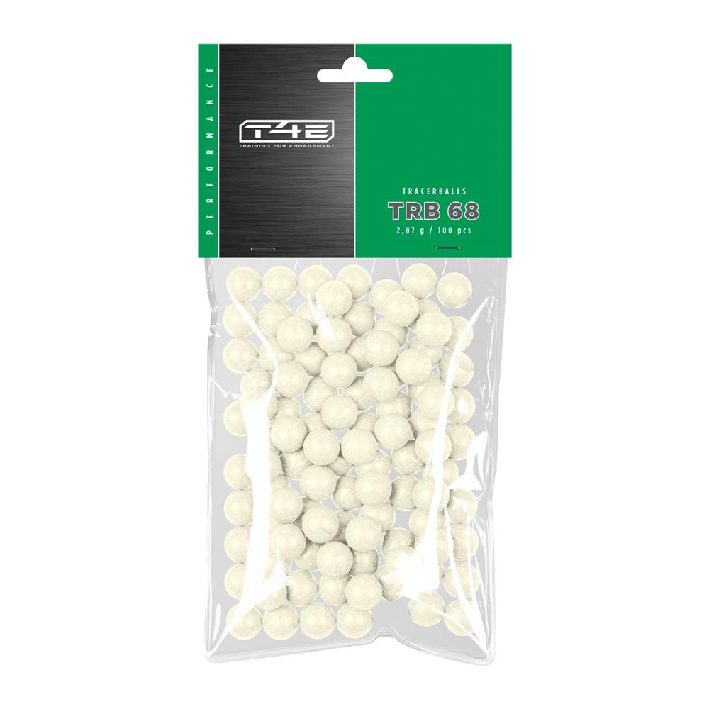 Umarex - T4E Performance TRB Tracer Rubber Balls Cal. .68 - 100 pcs ...