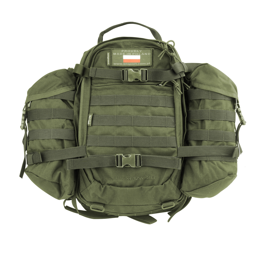 WISPORT - Sparrow 30 II backpack with two side pockets - 30 + 10 l - Coyote  best price, check availability, buy online with