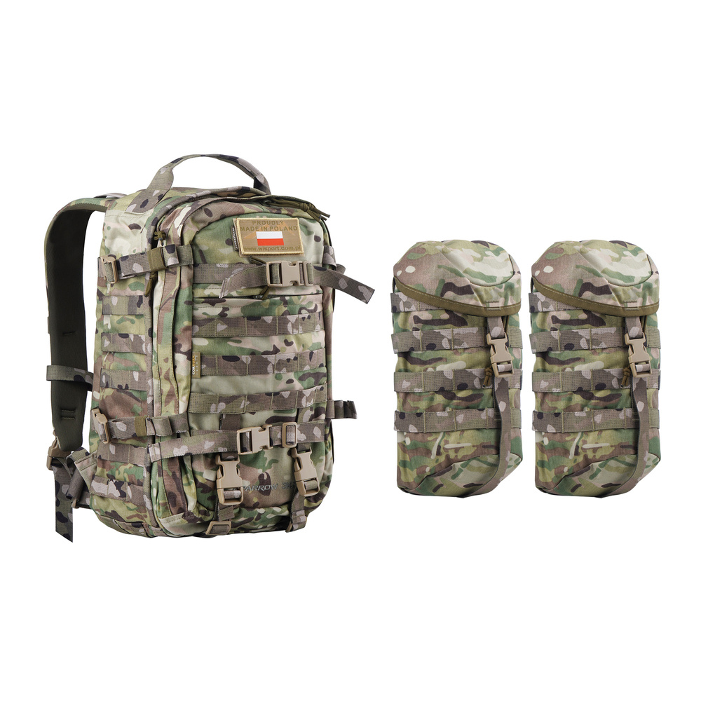 WISPORT - Sparrow 30 II backpack with two side pockets - 30 + 10 l - Coyote  best price, check availability, buy online with