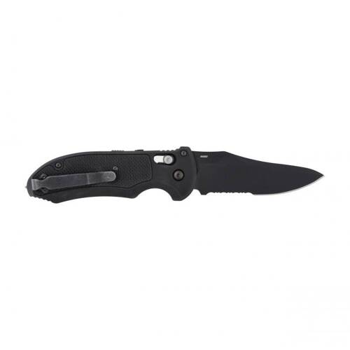 Benchmade - Tactical Knife Auto Triage - Automatic - Black - 9170SBK ...