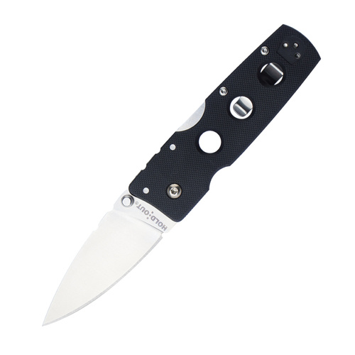 Cold Steel - Folding Knife Hold Out III - S35VN - Full Flat Grind - 11G3 - Folding Blade Knives