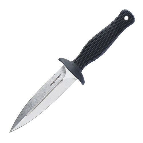 Cold Steel -  Tactical Knife Counter Tac I - AUS-8A - Black - 10BCTL - Fixed Blade Knives