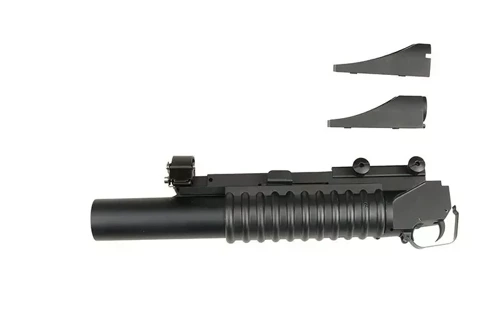 Double Bell - Grenade Launcher Replica M203 Long Version - Black - DBY-04-001131 - Grenade Launchers