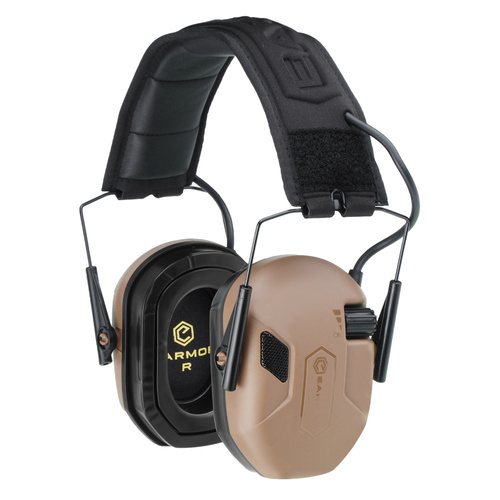 Earmor - M300A Active Ear Protectors - Coyote Brown - M300A-CB - Active Headphones