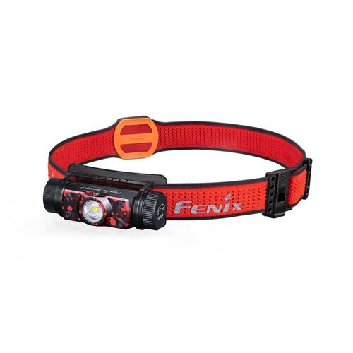 Fenix - LED Flashlight / Headlamp HM62-T Magma - 1200 Lumens - USB-C Red / Black - 039-602 - LED Flashlights