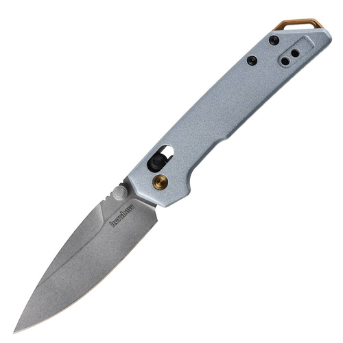 Kershaw - Mini Iridium Folding Knife - Steel - Ice Blue - 2051 - Folding Blade Knives