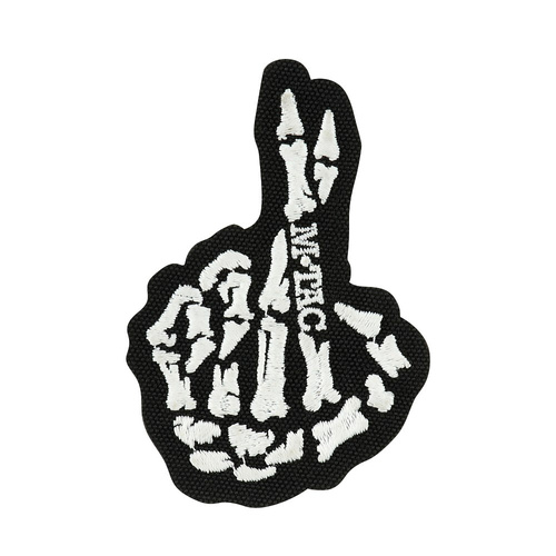 M-Tac - Crossed Fingers Patch - Embroidery - Black - 51431002 - Other