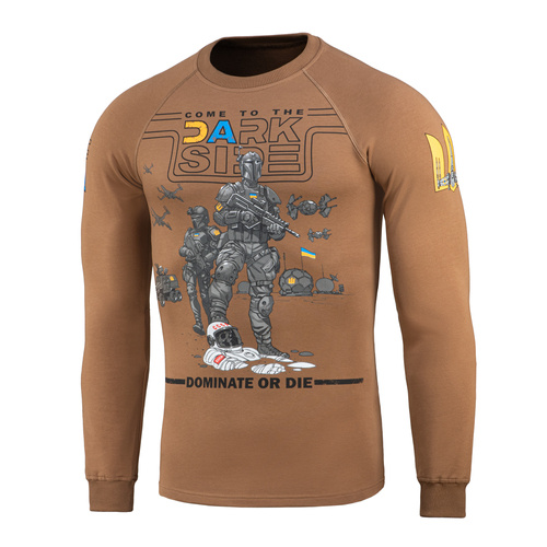 M-Tac - Raglan Long Sleeve Sweatshirt UA Side - Coyote Brown - 20494017 - Military shirts