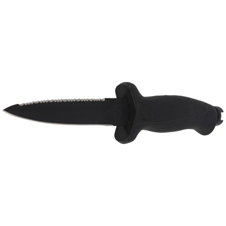 MAC Coltellerie - Aquatys 11 2, Black Diving Knife 120mm - 010BLK - Fixed Blade Knives