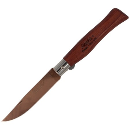 MAM - Folding knife Bronze Titanium - Bubinga Wood 105 mm - 2062 - Folding Blade Knives