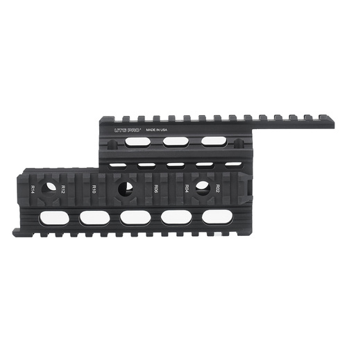 UTG - AK47 Handguard with Picatinny Rails - Aluminum - Black - MTU009 ...